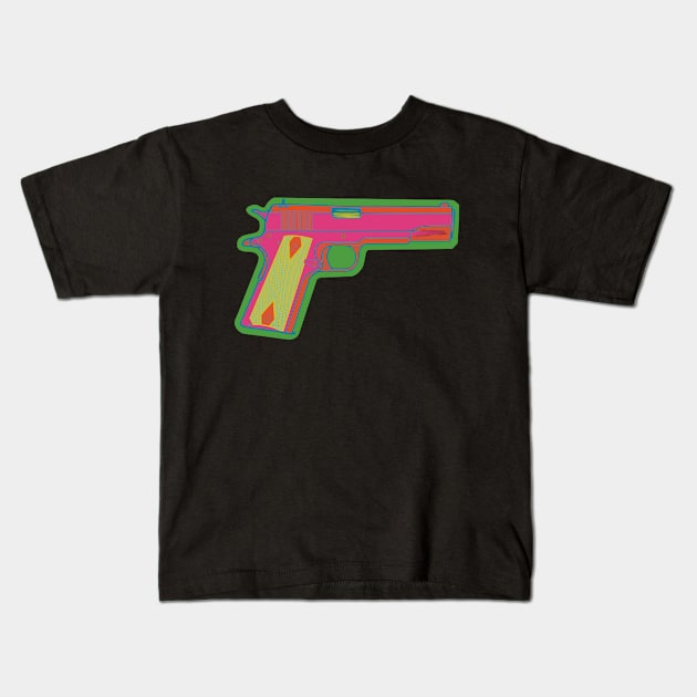 1911 Kids T-Shirt by Art from the Blue Room